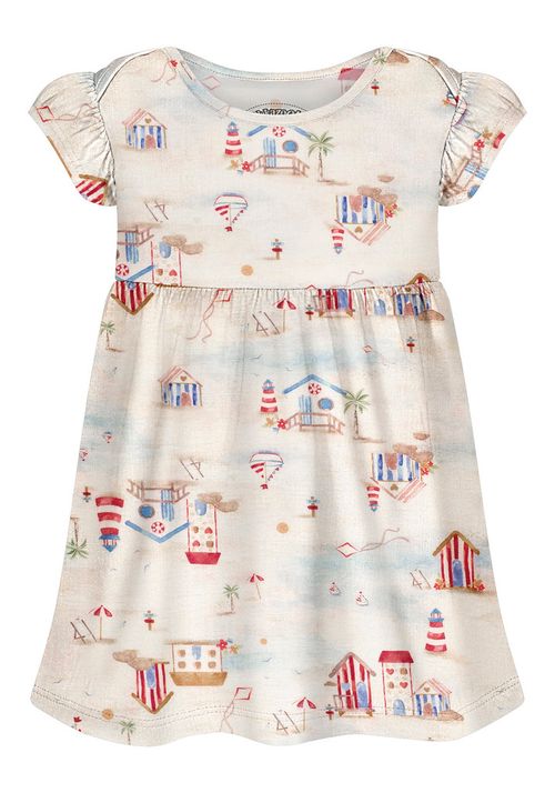 VESTIDO INFANTIL - FEMININO - TAMANHO 1 # A0126 - LUNENDER ALAKAZOO