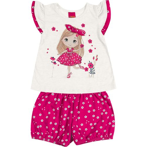 CONJUNTO - FEMININO - INFANTIL - TAMANHO P AO G # 1000991 - KYLY