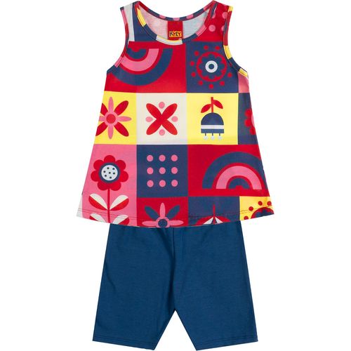 CONJUNTO INFANTIL FEMININO - TAMANHO 2 AO 3 #1001010 - KYLY