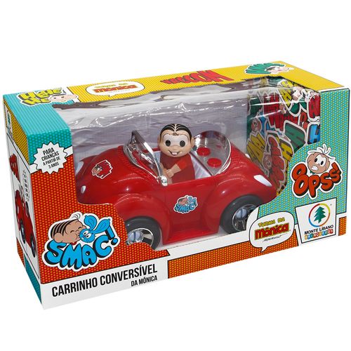 BRINQUEDO - CARRINHO CONVERSIVEL - MONICA #0250 - MONTE LIBANO