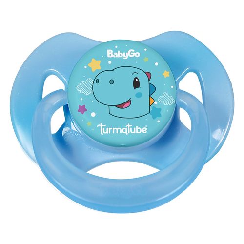 CHUPETA COM CAPUZ BICO SILICONE ORTO T2 #03138 - DERMIWIL BABY GO