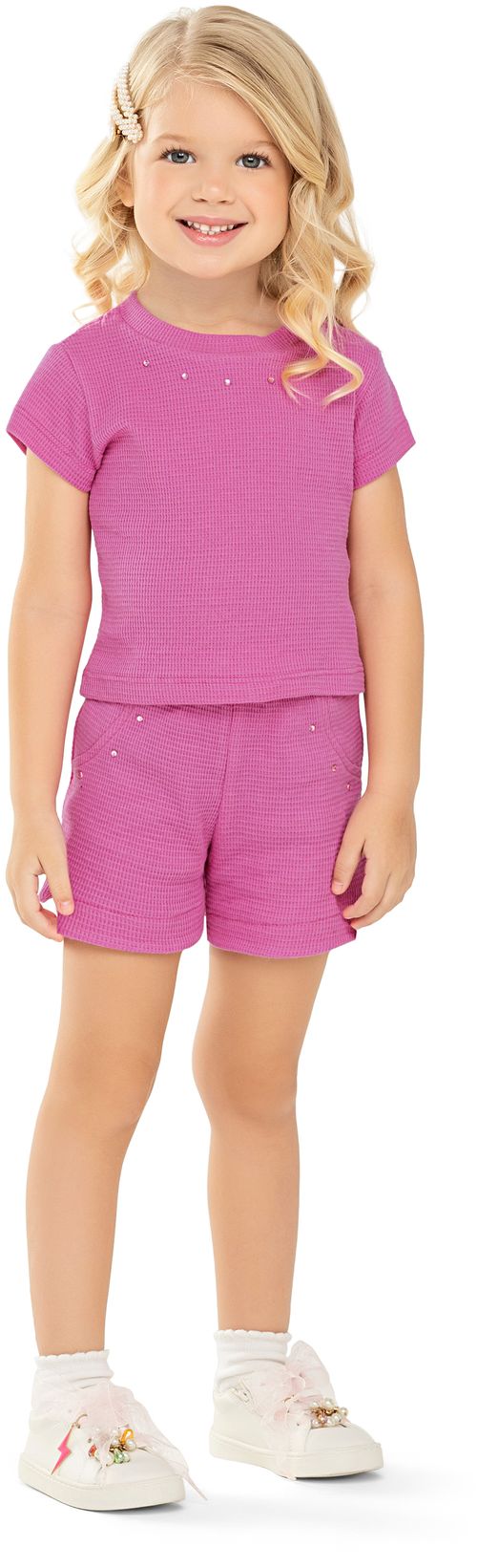 CONJUNTO FEMININO -  INFANTIL - TAMANHO 4 AO 8 # 37105 - ANGERO