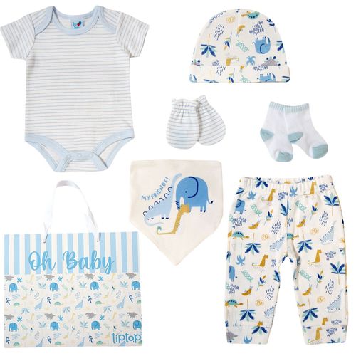 KIT BEBÊ 6 PEÇAS - TAMANHO RN- P # 11509309 - TIP TOP