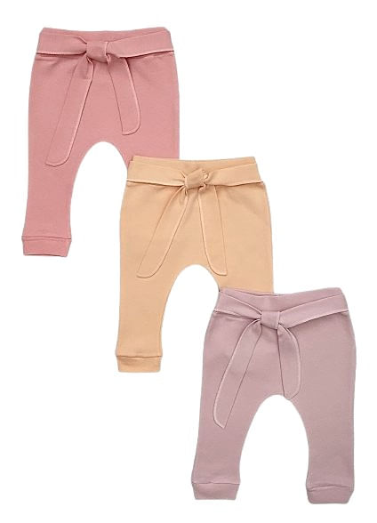 KIT CULOTE SARUEL SEM PÉ - 3 UNIDADES - TAMANHO RN AO G #4821N - BEBÊ PRECIOSO