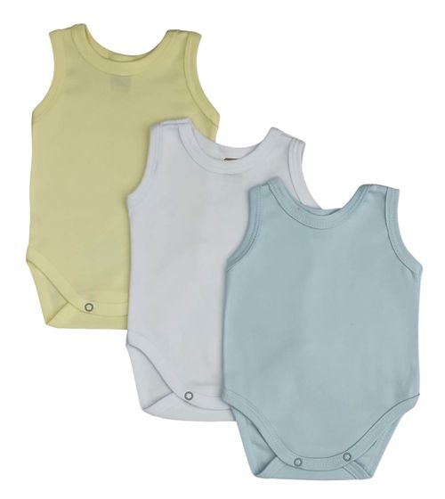 KIT BODY REGATA - 3 UNIDADES - TAMANHO P AO G # 12922 - POP CUTE