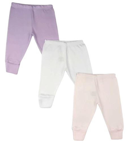 KIT CULOTE PÉ REVERSÍVEL - 3 UNIDADES - TAMANHO RN AO G #23917 - POP CUTE