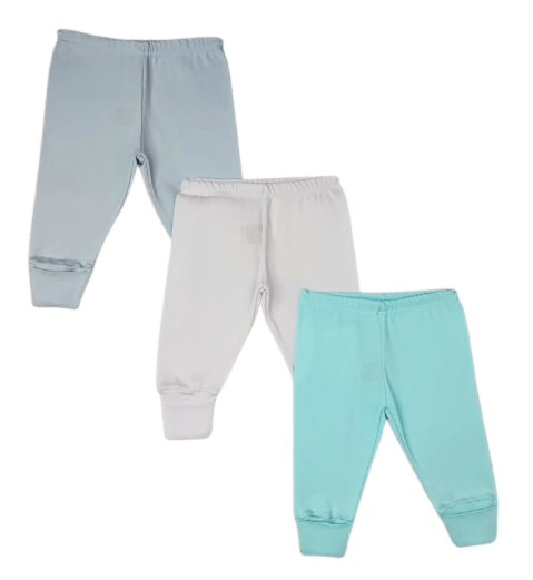 KIT CULOTE PÉ REVERSÍVEL - 3 UNIDADES - TAMANHO RN AO G #313914 - POP CUTE