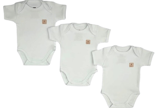 KIT BB BODY MANGA CURTA - 3 UNIDADES - TAMANHO RN AO G #233000 - BABY BEST