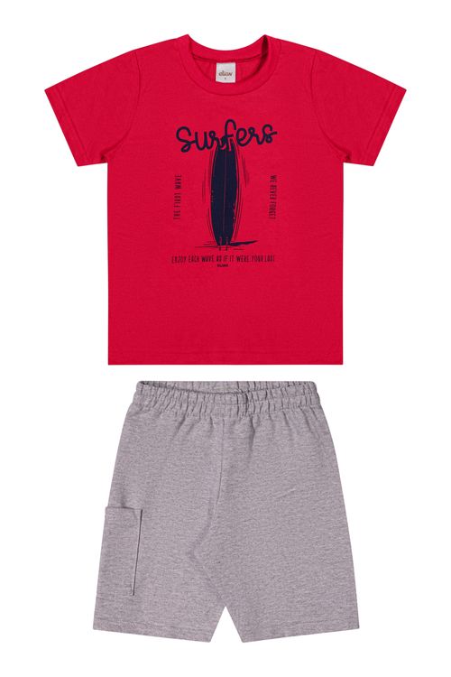 CONJUNTO INFANTIL - MASCULINO - TAMANHO 4 AO 8 # 241386 - ELIAN