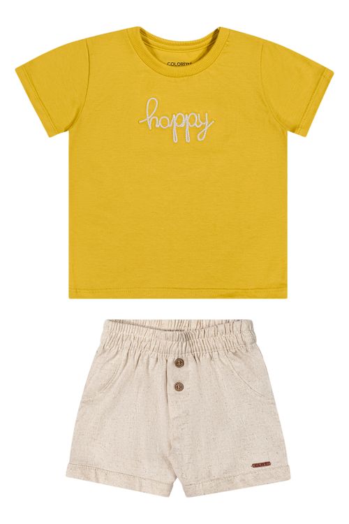 CONJUNTO INFANTIL - MASCULINO - TAMANHO 1 AO 3 # 70155 - ELIAN