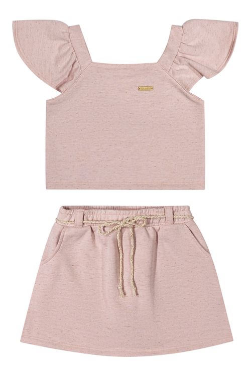 CONJUNTO INFANTIL - FEMININO - TAMANHO 10 AO 14 # 75283 - ELIAN
