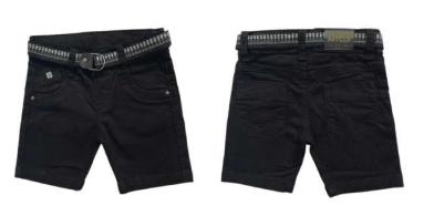 BERMUDA SARJA - MASCULINO - TAMANHO 4 AO 8 #004229 - ARTECOLARE