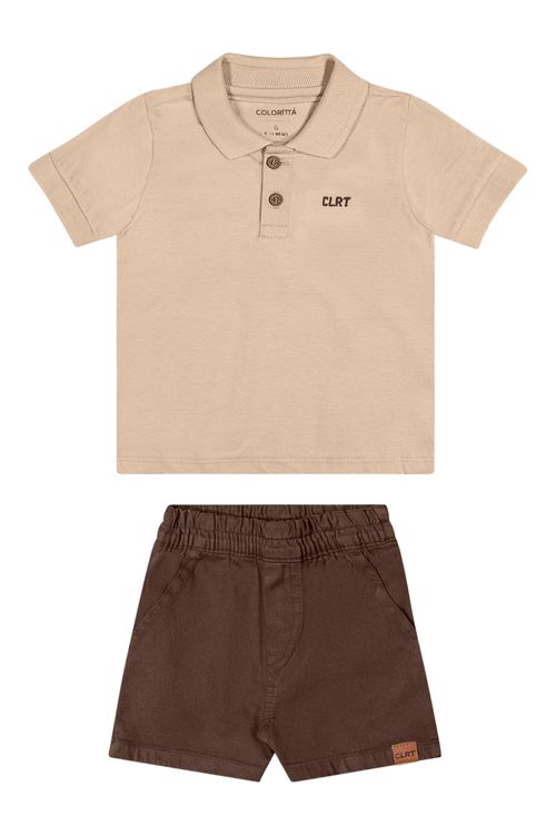 CONJUNTO INFANTIL - MASCULINO - TAMANHO 1 AO 3 # 70158 - ELIAN