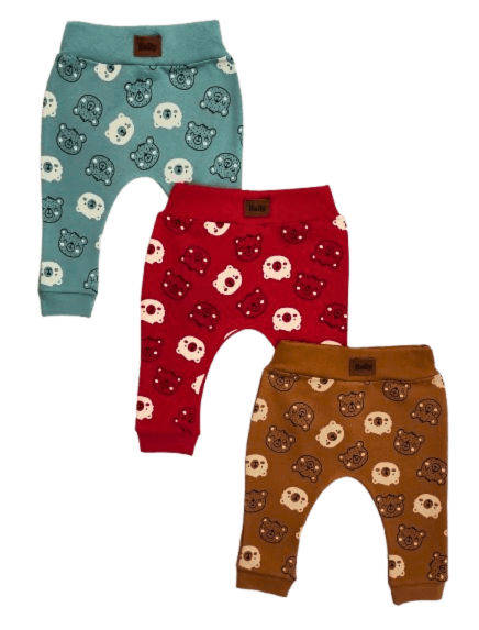 KIT CULOTE SARUEL SEM PÉ- 3 UNIDADES - TAMANHO RN AO G #20.233 - LE & MA