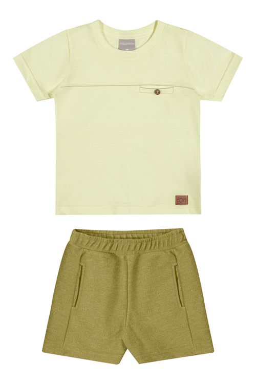 CONJUNTO INFANTIL - MASCULINO - TAMANHO 4 AO 8 # 72194 - ELIAN