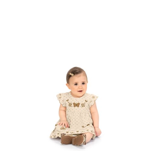 VESTIDO COM CALCINHA - TAMANHO 6 A 24 MESES #2001109 - MILON