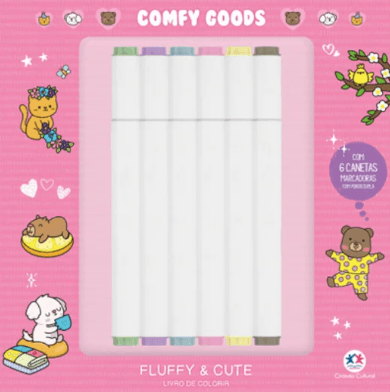LIVRO FLUFFY AND CUTE #22013 - CIRANDA CULTURAL EDITORA E DISTRIBUIDORA