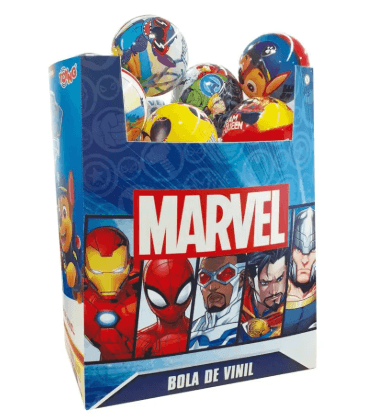 BOLA DE VINIL-  DISNEY E MARVEL #53602 - TOYNG