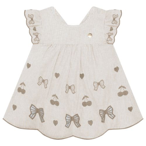 VESTIDO FEMININO INFANTIL - TAMANHO 6 A 24 MESES #2001114 - MILON