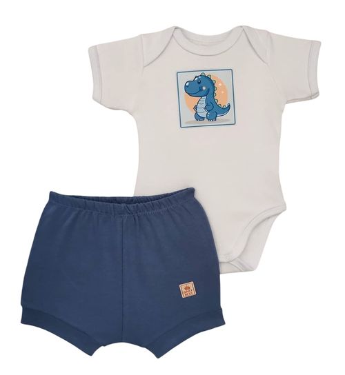 CONJUNTO MANGA CURTA - MASCULINO - TAMANHO P AO G #721389 - BABY BEST