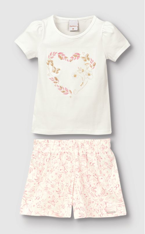 CONJUNTO FEMININO -  INFANTIL - TAMANHO 4 AO 8 #1000129867 - MALWEE