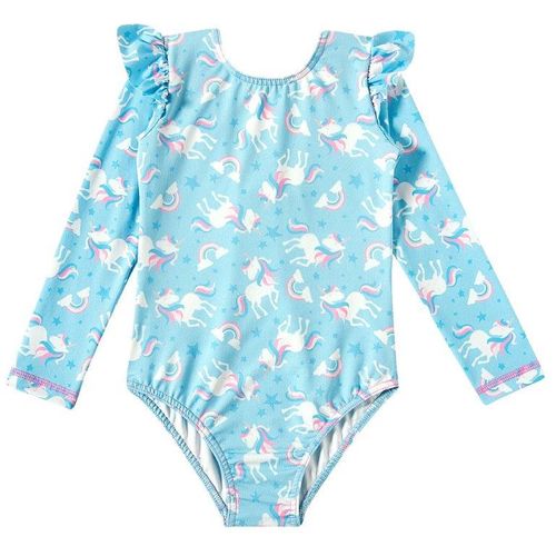 BODY MANGA LONGA PRAIA -  KIDS - TAMANHO 4 AO 10 # 32963112 - TIP TOP