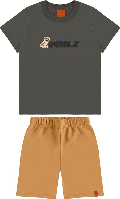 CONJUNTO MASCULINO- INFANTIL - TAMANHO 1 AO 3 #1000130078 - MALWEE