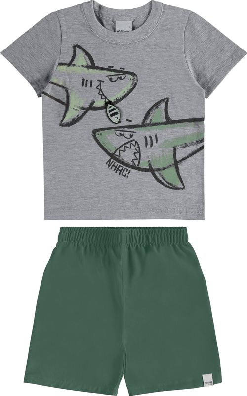 CONJUNTO MASCULINO- INFANTIL - TAMANHO 1 AO 3 #1000130260 - MALWEE