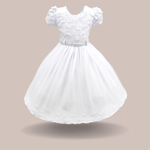 VESTIDO DE FESTA - INFANTIL - TAMANHO 4 AO 8 #2662 - MENINA BONITA