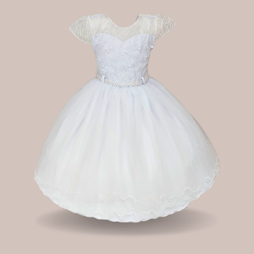 VESTIDO DE FESTA - INFANTIL - TAMANHO 4 AO 8 #2709 - MENINA BONITA