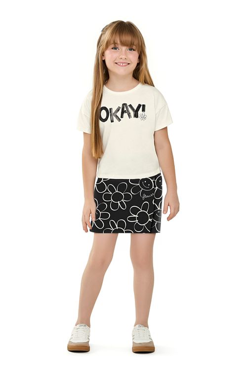 CONJUNTO INFANTIL - FEMININO - TAMANHO 4 AO 8 #251916 - ELIAN