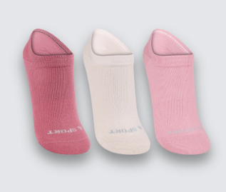 KIT MEIA INVISÍVEL - 3 PARES - TAMANHO 33 A 40 #03171-089 - LUPO