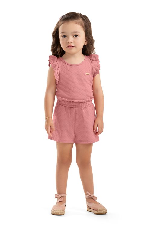 CONJUNTO INFANTIL - FEMININO - TAMANHO 4 AO 8 # 73270 - ELIAN