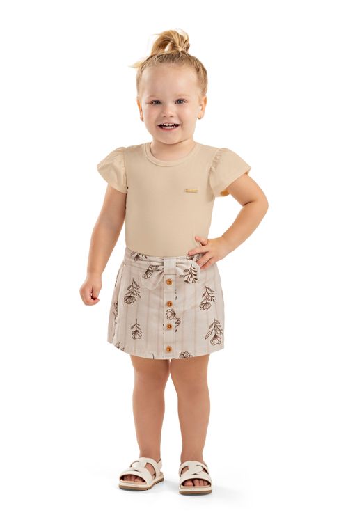 CONJUNTO INFANTIL - FEMININO - TAMANHO 1 AO 3 # 73276 - ELIAN