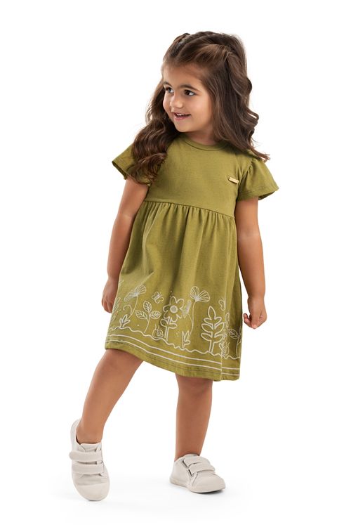 VESTIDO INFANTIL - FEMININO - TAMANHO 4 AO 8 # 73292 - ELIAN