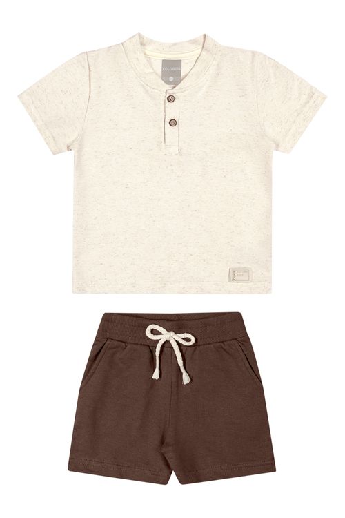 CONJUNTO INFANTIL -  MASCULINO - TAMANHO 1 AO 3 # 72195 - ELIAN