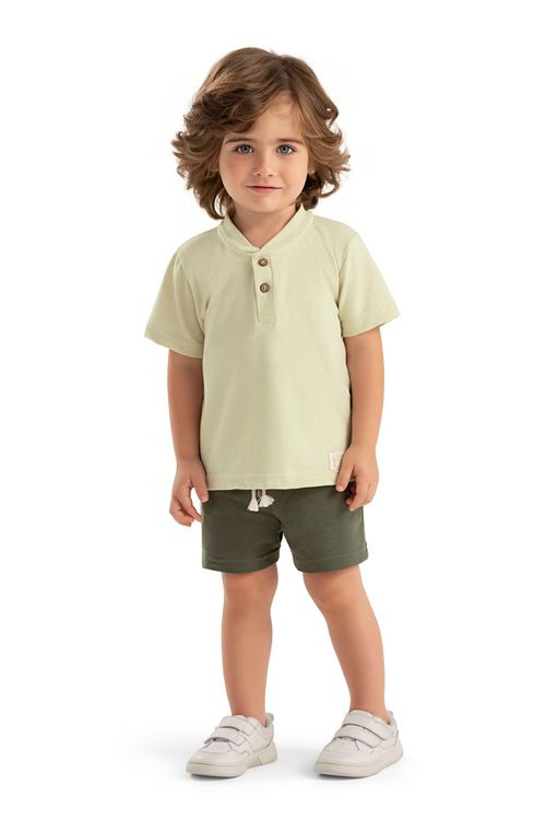 CONJUNTO INFANTIL -  MASCULINO - TAMANHO 4 AO 8 # 72195 - ELIAN