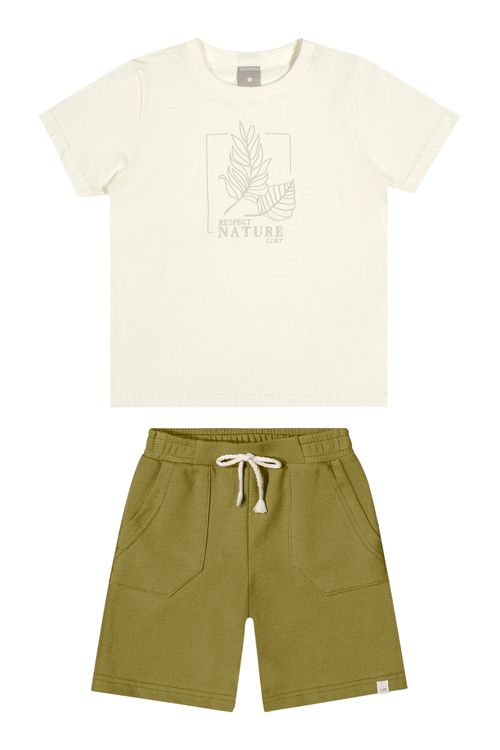 CONJUNTO INFANTIL - MASCULINO - TAMANHO 10 AO 14 # 74178 - ELIAN
