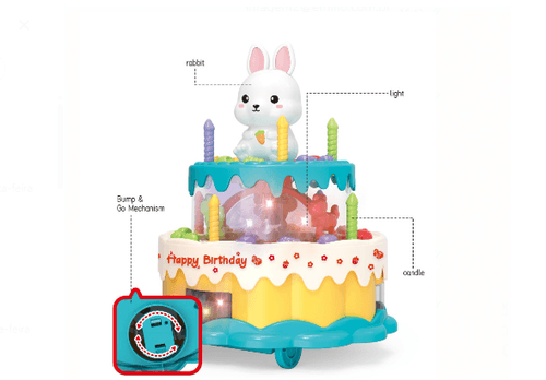BOLO DE ANIVERSARIO COELHO # 330604898B - COLORIA