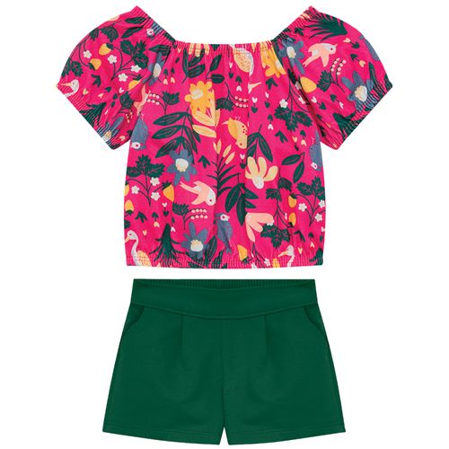 CONJUNTO FEMININO - INFANTIL - TAMANHO 4 AO 8 # 6000342 - NANAI