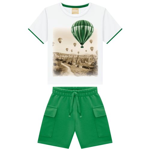 CONJUNTO INFANTIL -  MASCULINO - TAMANHO 1 AO 3 #2001337 - MILON