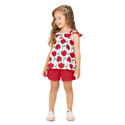 CONJUNTO FEMININO - INFANTIL - TAMANHO 4 AO 8 #1001284 - KYLY