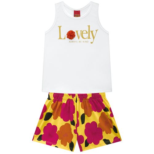 CONJUNTO INFANTIL - FEMININO - TAMANHO 4 AO 8 # 1001279 - KYLY