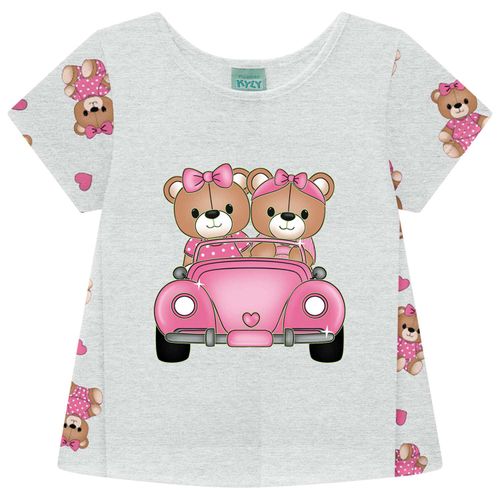 PIJAMA INFANTIL - FEMININO - TAMANHO 4 AO 8 # 1001382 - KYLY