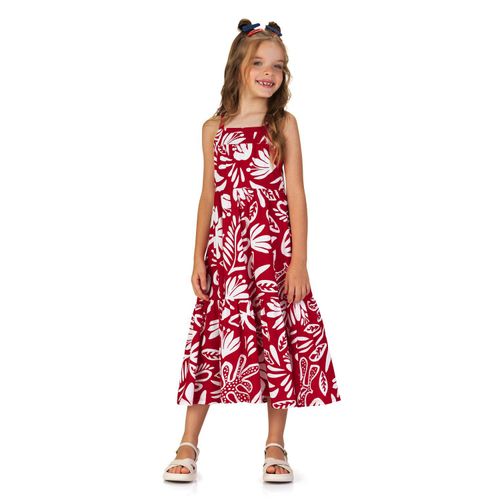 VESTIDO FEMININO -  INFANTIL - TAMANHO 4 AO 8 #1001304 - KYLY