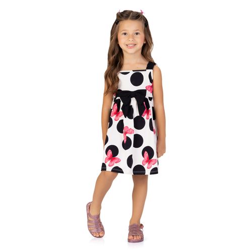 VESTIDO FEMININO - INFANTIL - TAMANHO 4 AO 8 # 1001272 - KYLY