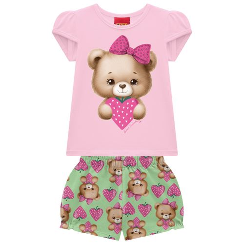 CONJUNTO INFANTIL -  FEMININO - TAMANHO 2 AO 3 # 1001258 - KYLY