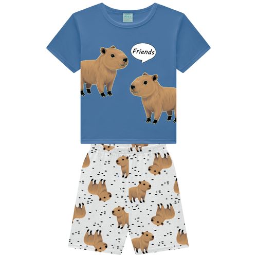 PIJAMA INFANTIL -  MASCULINO -  TAMANHO 4 AO 8 # 1001389 - KYLY
