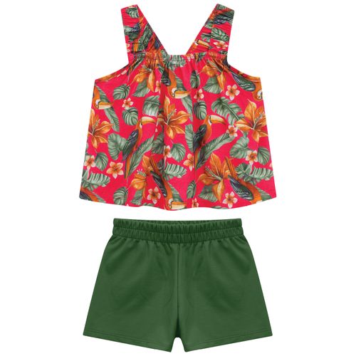 CONJUNTO INFANTIL - FEMININO - TAMANHO 10 AO 16 # 6000370 - NANAI