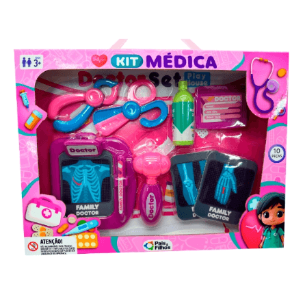 KIT MÉDICA - 10 PEÇAS # 793020 - GALA PAIS&FILHOS